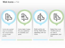 Bi data transfer upload download cloud technology ppt icons graphics