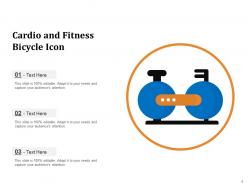 Bicycle Icon Circle Travelling Mountain Time Fitness
