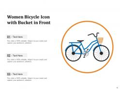 Bicycle Icon Circle Travelling Mountain Time Fitness