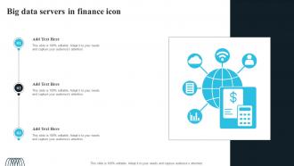 Big Data Servers In Finance Icon