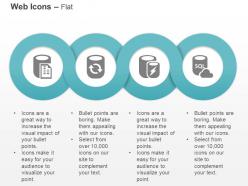 Bj database sql server database management ppt icons graphics