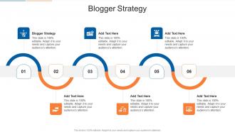 Blogger Strategy In Powerpoint And Google Slides Cpb