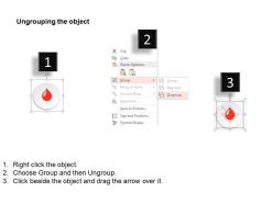 Blood drop cardiogram hospital staff report ppt icons graphics