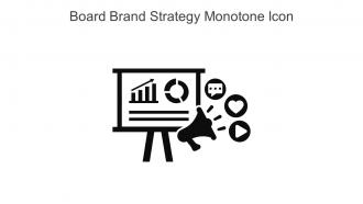 Board Brand Strategy Monotone Icon In Powerpoint Pptx Png And Editable Eps Format