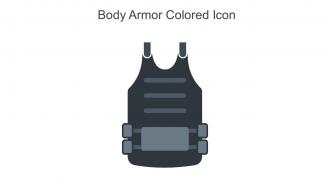 Body Armor Colored Icon In Powerpoint Pptx Png And Editable Eps Format