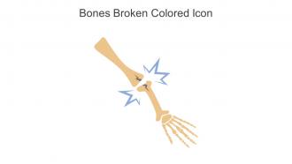 Bones Broken Colored Icon In Powerpoint Pptx Png And Editable Eps Format