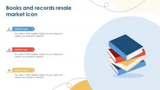 Books And Records Resale Market Icon