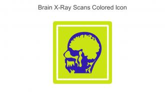 Brain X Ray Scans Colored Icon In Powerpoint Pptx Png And Editable Eps Format