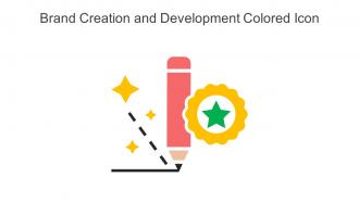 Brand Creation And Development Colored Icon In Powerpoint Pptx Png And Editable Eps Format