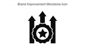 Brand Improvement Monotone Icon In Powerpoint Pptx Png And Editable Eps Format