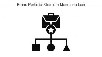 Brand Portfolio Structure Monotone Icon In Powerpoint Pptx Png And Editable Eps Format