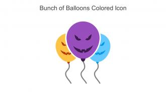 Bunch Of Balloons Colored Icon In Powerpoint Pptx Png And Editable Eps Format