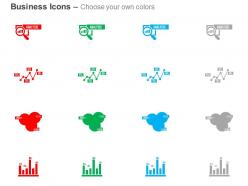 Business analysis financial growth bar graph venn diagram ppt icons graphics