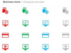 Business data update growth chart technology application ppt icons graphics