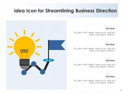 Business direction icon analysis entrepreneur formulating evaluating strategic