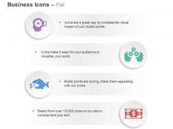 Business Idea Generation Process Flow Currency Loss Ppt Icons Graphics