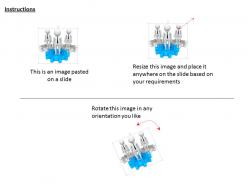 Business Man Leading Team For Process Management Ppt Graphics Icons