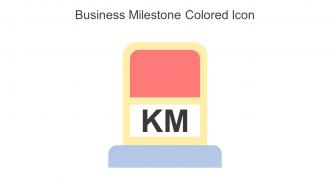 Business Milestone Colored Icon In Powerpoint Pptx Png And Editable Eps Format