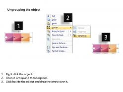 Business powerpoint templates 3 stages multicolor puzzle process sales ppt slides
