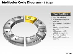 Business powerpoint templates 3d animated multicolor cycle diagram sales ppt slides