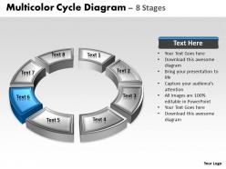 Business powerpoint templates 3d animated multicolor cycle diagram sales ppt slides
