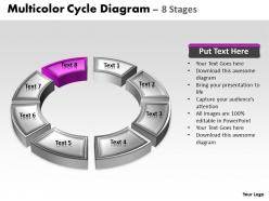 Business powerpoint templates 3d animated multicolor cycle diagram sales ppt slides