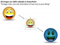 Business powerpoint templates 3d illustration of surprised emoticon picture sales ppt slides