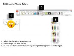 Business powerpoint templates angry emoticons illustration picture sales ppt slides
