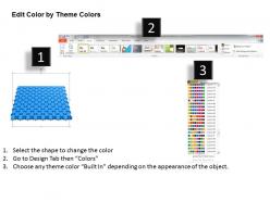 Business powerpoint templates blue pieces of strategy puzzle icon graph sales ppt slides