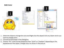 Business powerpoint templates bored emoticon illustration picture sales ppt slides