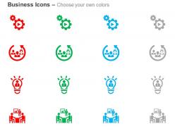 Business process control idea generation business strategy discussion ppt icons graphics