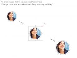 Business profile with business process icons powerpoint slides