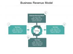 Business revenue model ppt powerpoint presentation icon vector cpb