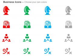 Business strategy formation meetings report analysis ppt icons graphics
