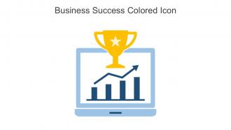 Business Success Colored Icon In Powerpoint Pptx Png And Editable Eps Format