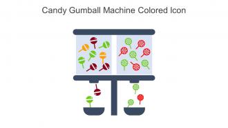Candy Gumball Machine Colored Icon In Powerpoint Pptx Png And Editable Eps Format
