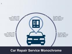 Car service sign icon on blue glossy square web button gear box