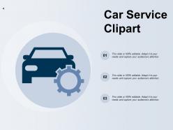Car service sign icon on blue glossy square web button gear box