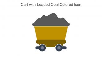 Cart With Loaded Coal Colored Icon In Powerpoint Pptx Png And Editable Eps Format