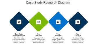 Case study research diagram ppt powerpoint presentation icon background images cpb
