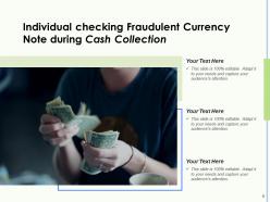 Cash collection currency business individual service