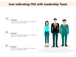 CEO Icon Business Organization Leadership Multinational Growth