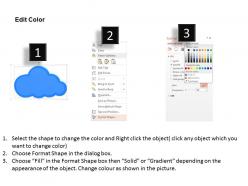 Cf cloud computing with mobile and wireless icons powerpoint template