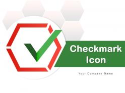 Checkmark Icon Inside A Circle Round Arrow Laptop Screen