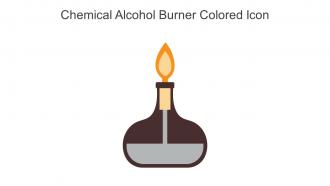 Chemical Alcohol Burner Colored Icon In Powerpoint Pptx Png And Editable Eps Format