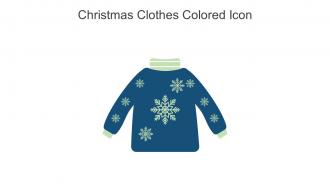 Christmas Clothes Colored Icon In Powerpoint Pptx Png And Editable Eps Format