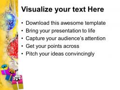 Christmas message clip art gift boxes on background festival templates ppt for slides powerpoint