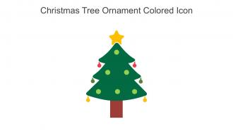 Christmas Tree Ornament Colored Icon In Powerpoint Pptx Png And Editable Eps Format