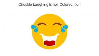 Chuckle Laughing Emoji Colored Icon In Powerpoint Pptx Png And Editable Eps Format