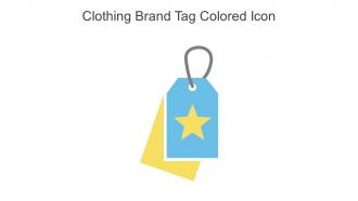 Clothing Brand Tag Colored Icon In Powerpoint Pptx Png And Editable Eps Format